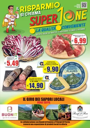 Offerte di Iper e super a Alpago | Il risparmio si chiama SuperOne in SuperOne | 19/11/2024 - 2/12/2024