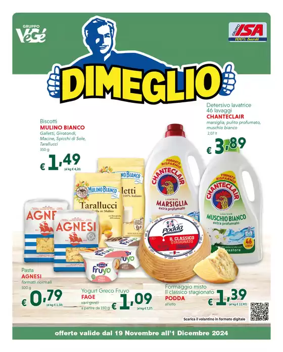 Volantino Dimeglio a Siurgus Donigala | Mega risparmio | 18/11/2024 - 1/12/2024