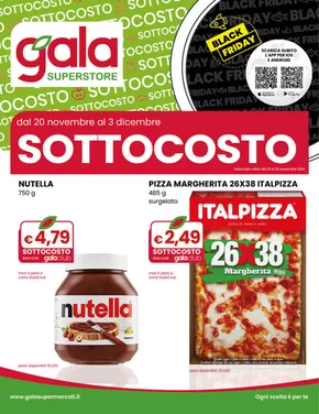 Offerte di Iper e super a Fermignano | Sottocosto in Gala | 20/11/2024 - 3/12/2024