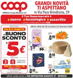 Volantino Coop a Brindisi | Prezzi pop | 20/11/2024 - 2/12/2024