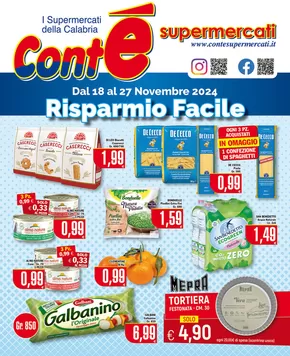 Volantino Contè a Ionadi | Risparmio facile | 18/11/2024 - 27/11/2024