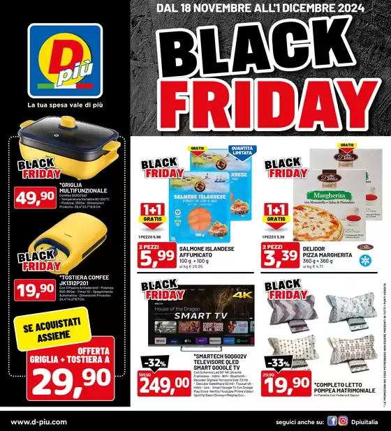 Volantino Dpiu a Chieti | Black friday | 18/11/2024 - 1/12/2024