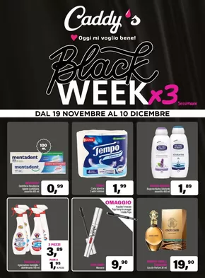 Offerte di Cura casa e corpo a Asti | Black week x3 in Caddy's | 19/11/2024 - 10/12/2024