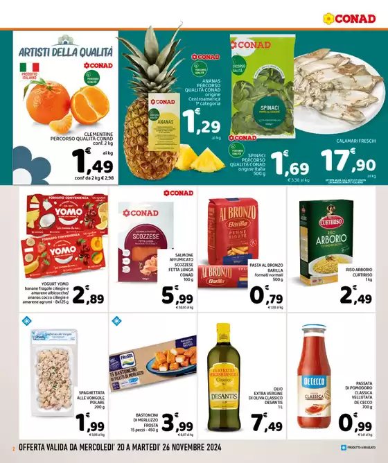 Volantino Conad City a Praia a Mare | Convenienza Più | 20/11/2024 - 26/11/2024