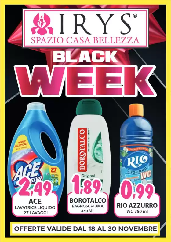 Volantino Irys a Pietraperzia | Black Week | 18/11/2024 - 30/11/2024