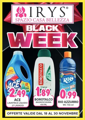 Offerte di Cura casa e corpo a Gela | Black Week in Irys | 18/11/2024 - 30/11/2024