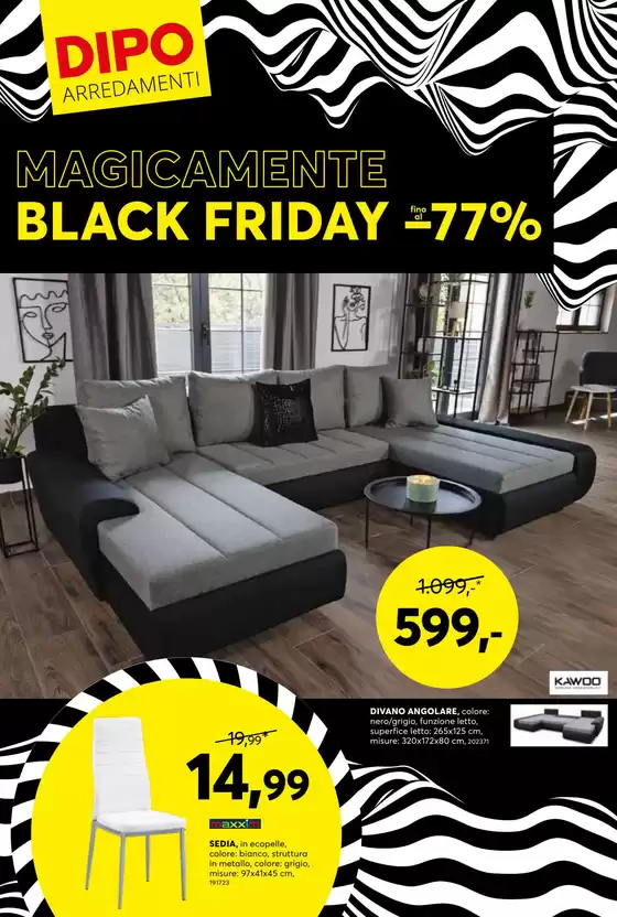 Volantino Dipo a San Fior | Black Friday -77% | 19/11/2024 - 1/12/2024