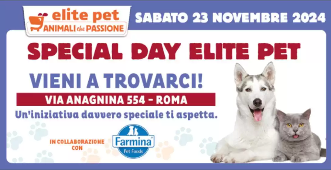 Volantino Elite Pet | Special day  | 19/11/2024 - 23/11/2024