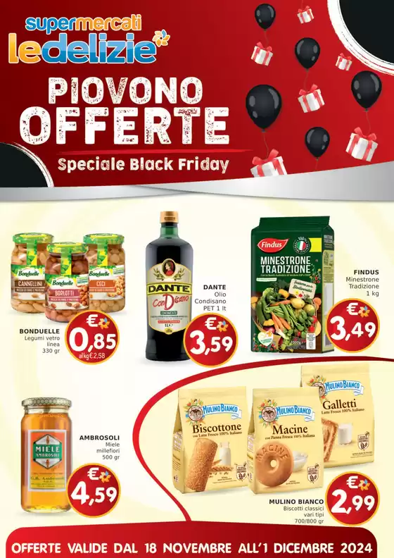 Volantino Le Delizie del Sud a Marcianise | Piovono offerte | 19/11/2024 - 1/12/2024