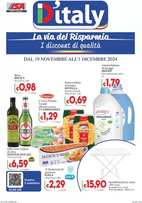 Volantino D'Italy | La via del risparmio | 19/11/2024 - 1/12/2024