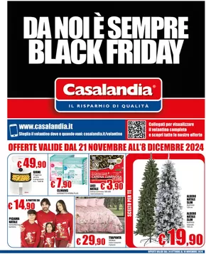 Offerte di Cura casa e corpo a Marino | Da noi e sempre black friday  in Casalandia | 21/11/2024 - 8/12/2024