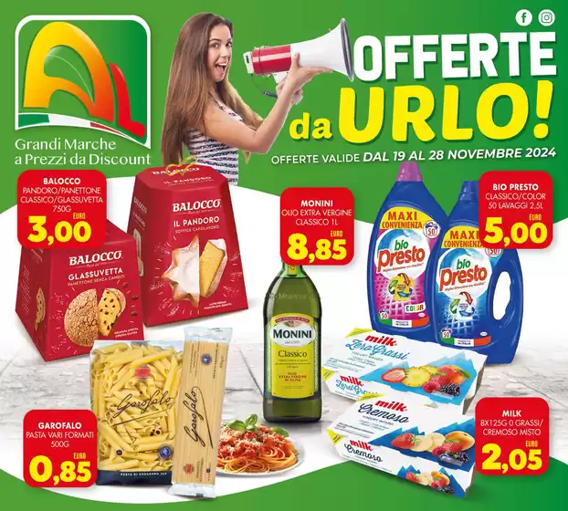 Volantino Al Discount a Napoli | Offerte da urlo! | 19/11/2024 - 28/11/2024