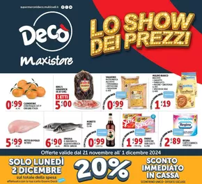 Volantino Decò a Roma | Lo show dei prezzi | 21/11/2024 - 1/12/2024