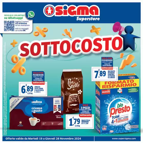 Volantino Sigma a Grumo Nevano | Sottocosto  | 19/11/2024 - 28/11/2024