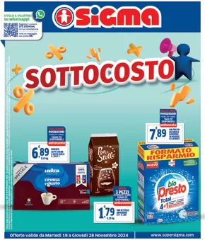 Volantino Sigma a Messina | Sottocosto  | 19/11/2024 - 28/11/2024