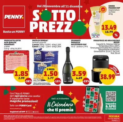 Volantino PENNY a Pescara | Sotto prezzo | 28/11/2024 - 11/12/2024