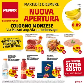 Offerte di Discount a Sesto San Giovanni | Sottocosto in PENNY | 3/12/2024 - 11/12/2024