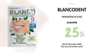 Volantino Biosapori a Noventa Padovana | PROMOZIONE BLANCODENT | 21/11/2024 - 30/11/2024