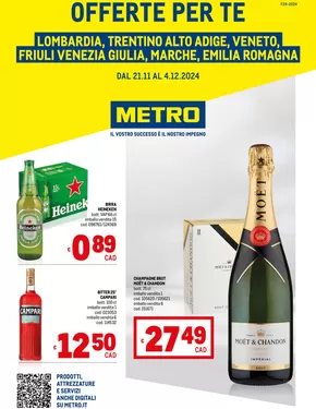 Volantino Metro a Genova | Offerte per te- Area 1  | 21/11/2024 - 4/12/2024