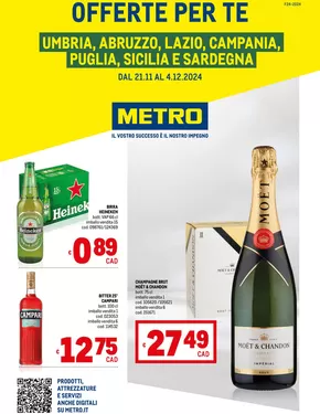 Volantino Metro a Genova | Offerte per te- Area 2 | 21/11/2024 - 4/12/2024