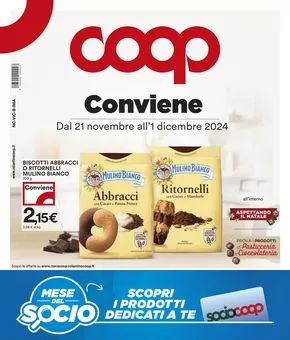 Offerte di Iper e super a Grugliasco | Sconti Fino al 40 % in Coop | 21/11/2024 - 1/12/2024