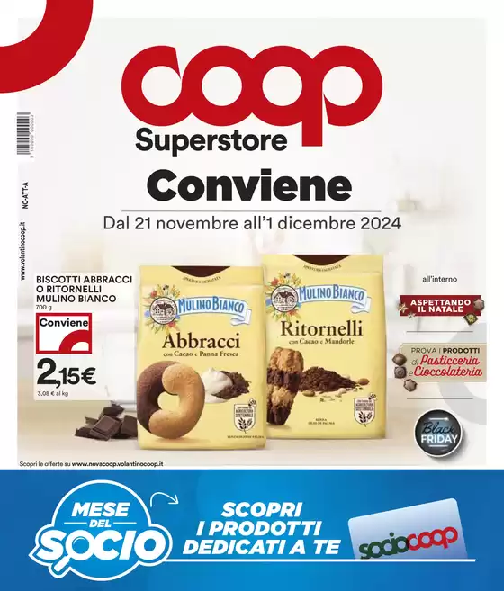 Volantino Coop a Ivrea | Sconti Fino al 40 % | 21/11/2024 - 1/12/2024