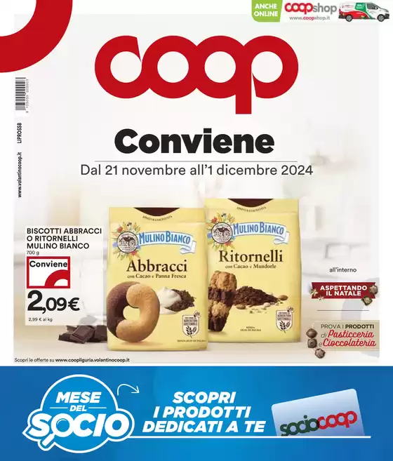 Volantino Coop a Albenga | Sconti Fino al 40 % | 21/11/2024 - 1/12/2024