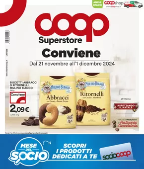 Volantino Coop a Genova | Sconti Fino al 40 % | 21/11/2024 - 1/12/2024