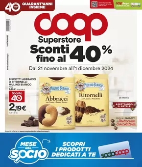 Volantino Coop a Pavia | Sconti Fino al 40 % | 21/11/2024 - 1/12/2024