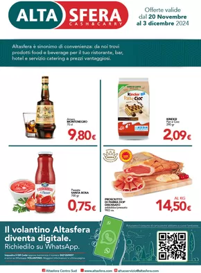 Volantino Altasfera | Offerte valide dal 20 novembre al dicembre 2024 | 20/11/2024 - 3/12/2024