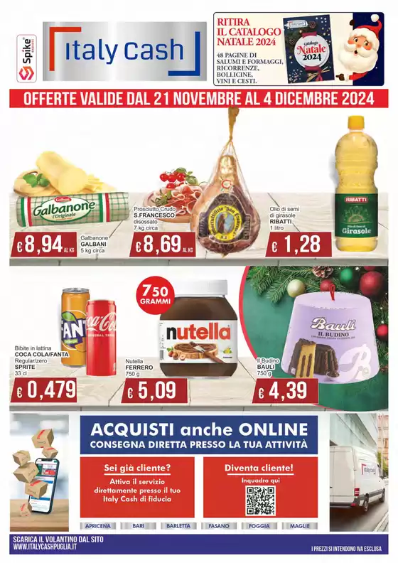 Volantino Pantamarket a Foggia | Acquisti anche online | 21/11/2024 - 4/12/2024