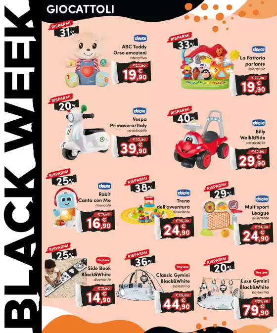 Volantino B di Bimbi | Black week | 21/11/2024 - 1/12/2024