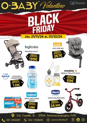 Volantino O-Baby a Verona | Black Friday | 21/11/2024 - 1/12/2024