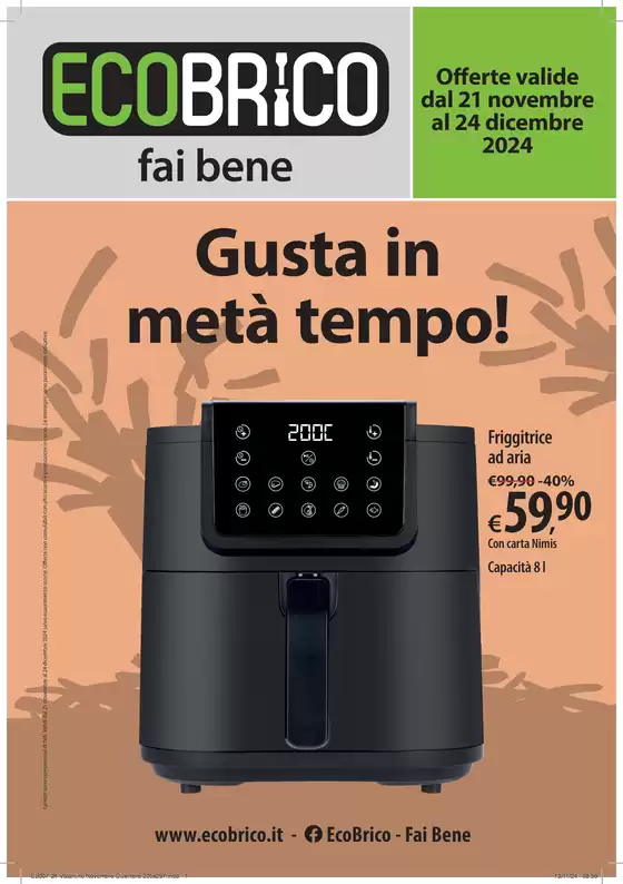 Volantino Ecobrico a Pralboino | Gusta in meta tempo! | 21/11/2024 - 24/12/2024