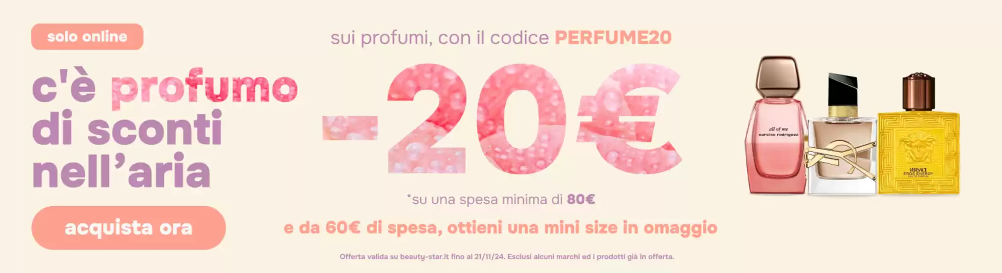 Volantino Beauty Star a Sacile | -20% | 21/11/2024 - 21/11/2024