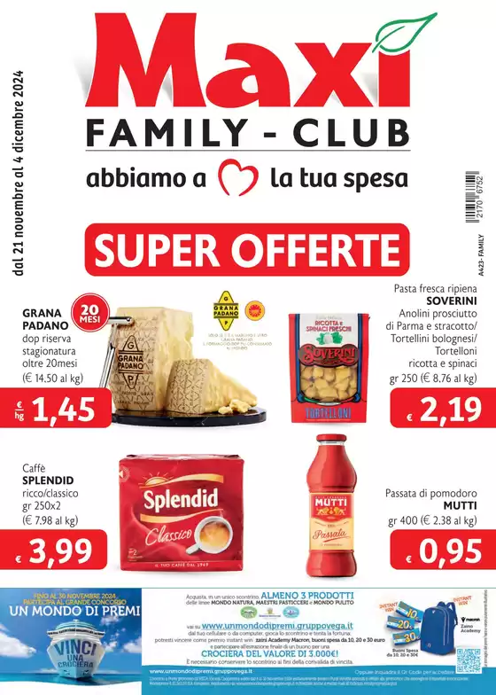 Volantino Maxì Family | Super Offerte | 21/11/2024 - 4/12/2024