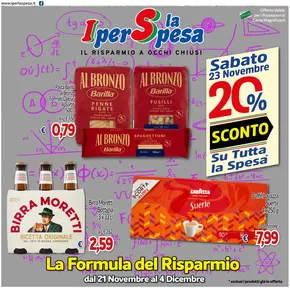 Volantino Iper La Spesa a Ciampino | La formula del risparmio | 21/11/2024 - 4/12/2024