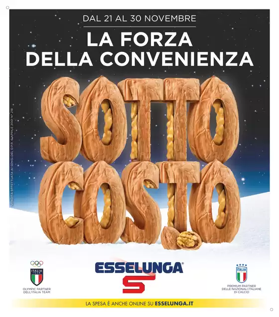 Volantino Esselunga a Piacenza | Sottocosto | 21/11/2024 - 30/11/2024