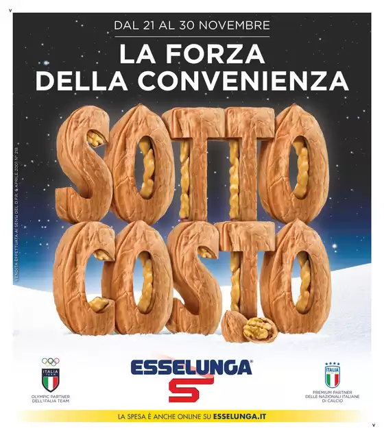 Volantino Esselunga a Vicenza | Sottocosto | 21/11/2024 - 30/11/2024