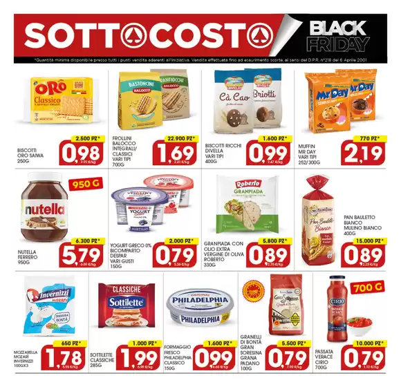 Volantino Eurospar a Cosenza | Sottocosto | 21/11/2024 - 28/11/2024