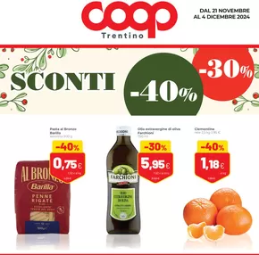 Volantino Coop a Bolzano | Sconti 30% 40% | 21/11/2024 - 4/12/2024