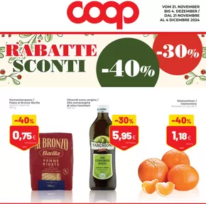 Volantino Coop a Trento | Rabatte 30% 40% | 21/11/2024 - 4/12/2024