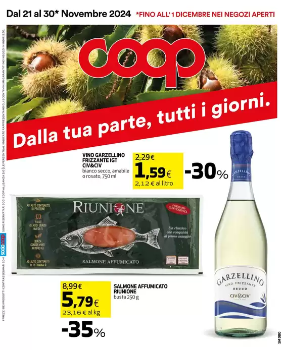 Volantino Coop a Bologna | Offerte per Te | 21/11/2024 - 1/12/2024