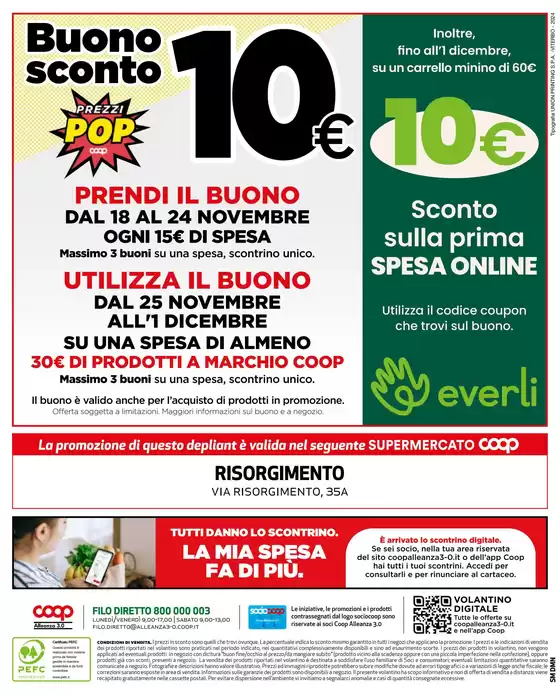 Volantino Coop a Mantova | Offerte per Te | 21/11/2024 - 1/12/2024