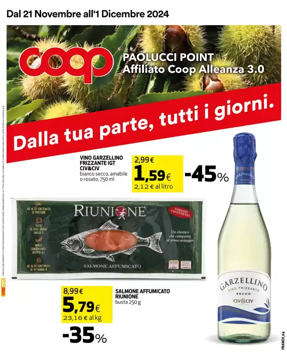 Volantino Coop a Morrovalle | Offerte per Te | 21/11/2024 - 1/12/2024