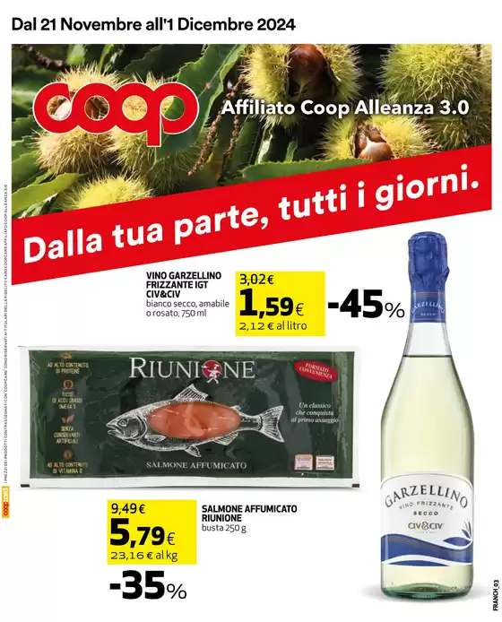 Volantino Coop a Castelfranco Veneto | Offerte per Te | 21/11/2024 - 1/12/2024