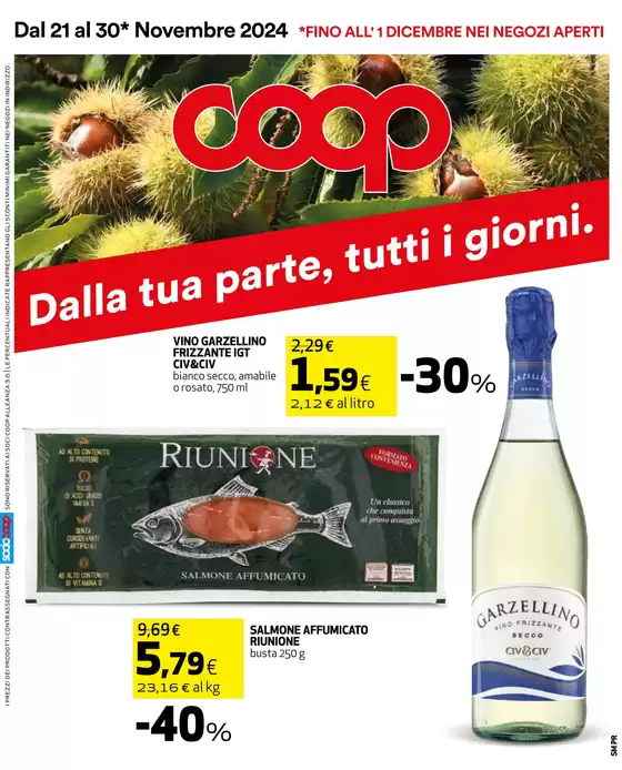 Volantino Coop a Salsomaggiore Terme | Offerte per Te | 21/11/2024 - 1/12/2024