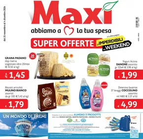 Volantino Maxì a Fossò | Super offerte | 21/11/2024 - 4/12/2024