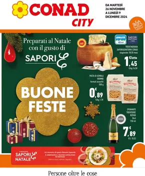 Volantino Conad City a Cles | Buone feste | 26/11/2024 - 9/12/2024