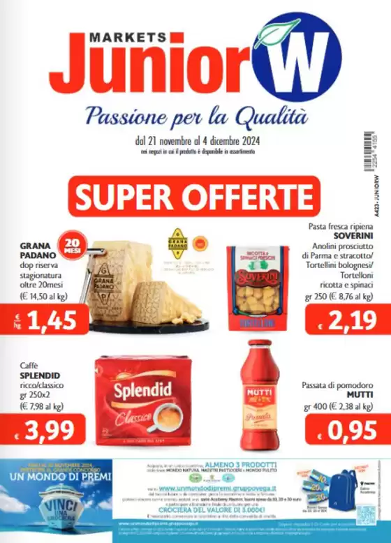 Volantino Junior W a Belluno | Super offerte | 21/11/2024 - 4/12/2024